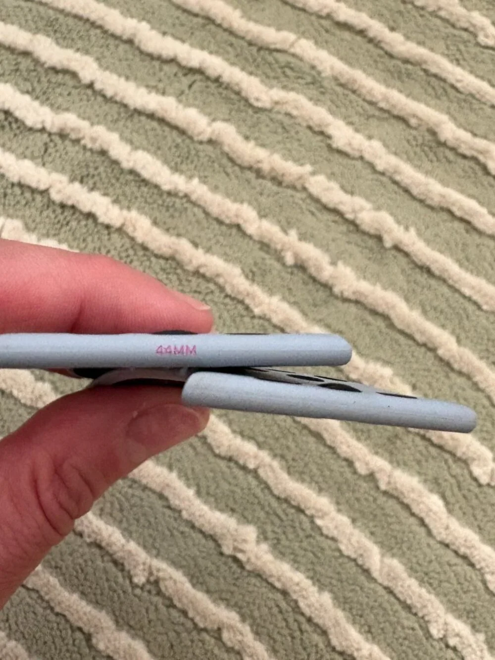 Official Apple Watch x Nike Sport Band - Grey / Black (S/M)
